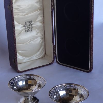 Sterling candy dishes in original box