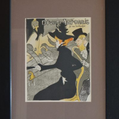 Toulouse-Lautrec framed print.