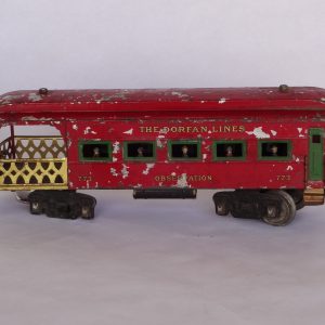 Antique train (partial depiction)