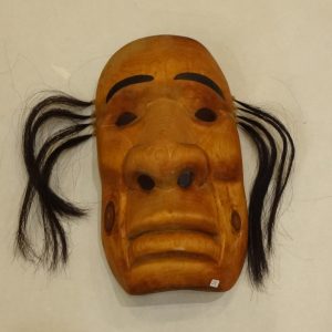 Wooden spirit mask